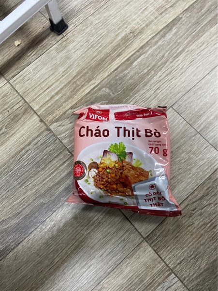 Cháo thịt bò Vifon gói 70g