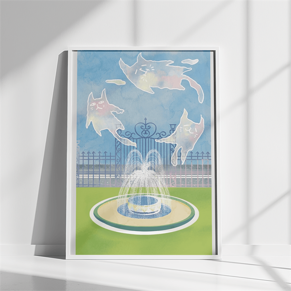 Poster Cats in the Palace: No.03