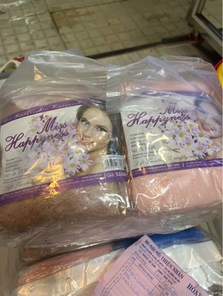 Khăn miss happiness nhỏ