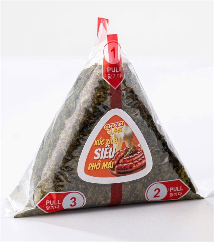 Cơm nắm Xúc Xích Siêu Phô Mai