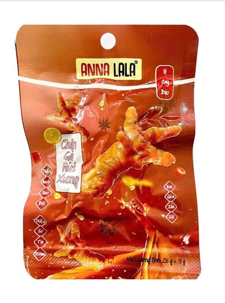 Chân gà rút xương nâu
