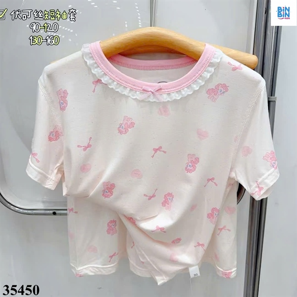 35450- Bộ Tencel TN Pony nơ tim