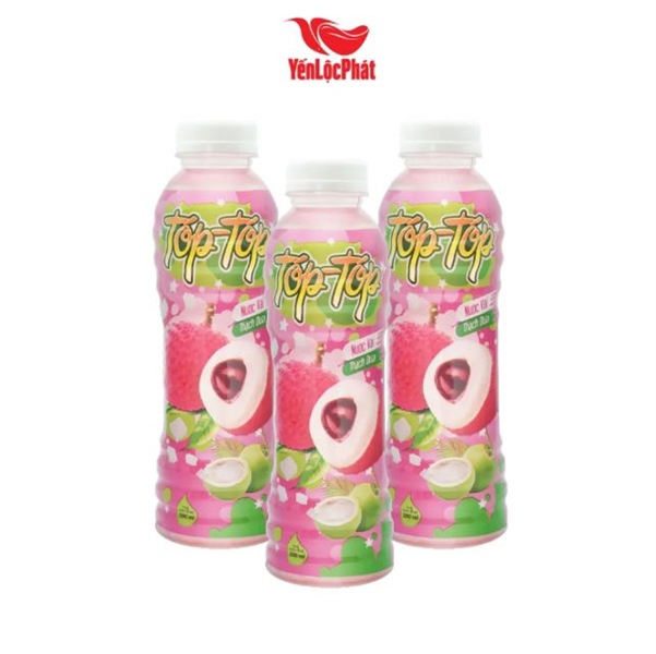 LP5 - Nước vải thạch dừa Top Top 450mlx24
