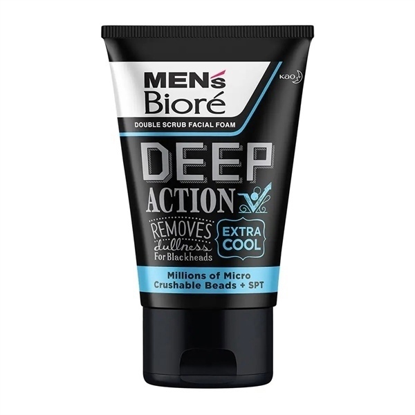 Sữa rửa mặt men Biore mát lạnh sạch sâu