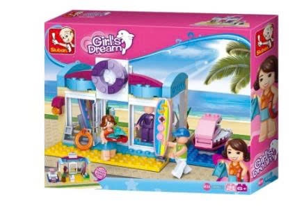 M38-B0603 Bộ đồ chơi lắp ráp cửa hàng bãi biển