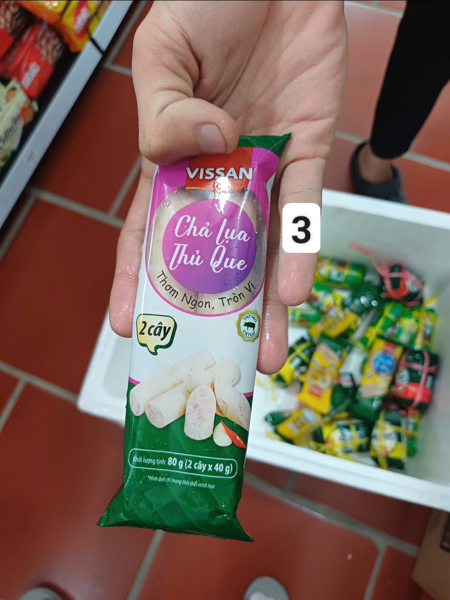 Vissan lạnh Chả lụa thủ que 80g