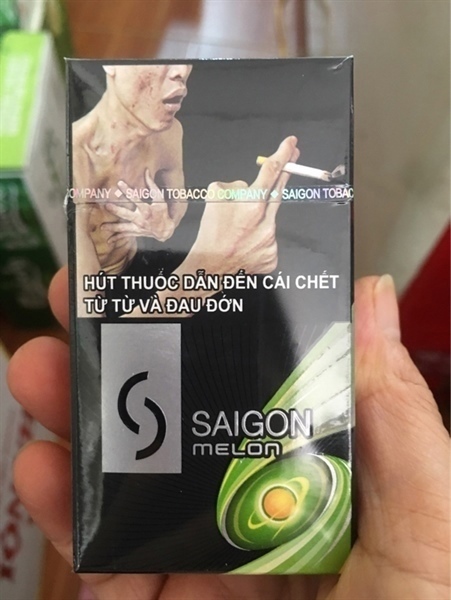 Thuốc lá Sài Gòn bấm vị dưa gang