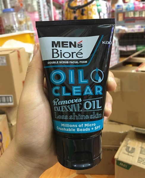 Sữa rửa mặt men Biore sạch nhờn 100g