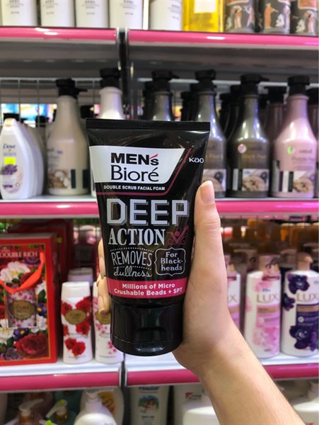 Sữa rửa mặt Biore men sạch sâu 100g