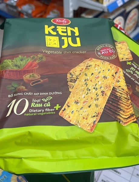 RYCHYK - Bánh quy Kenju rau củ 192g TK mới x 18