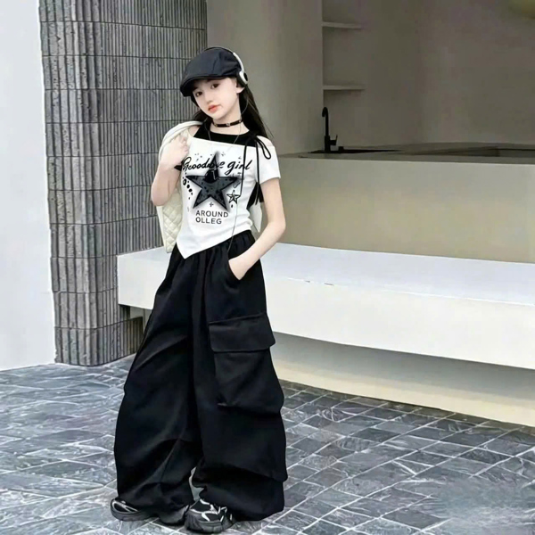 SET ÁO IN NGÔI SAO QUẦN HỘP