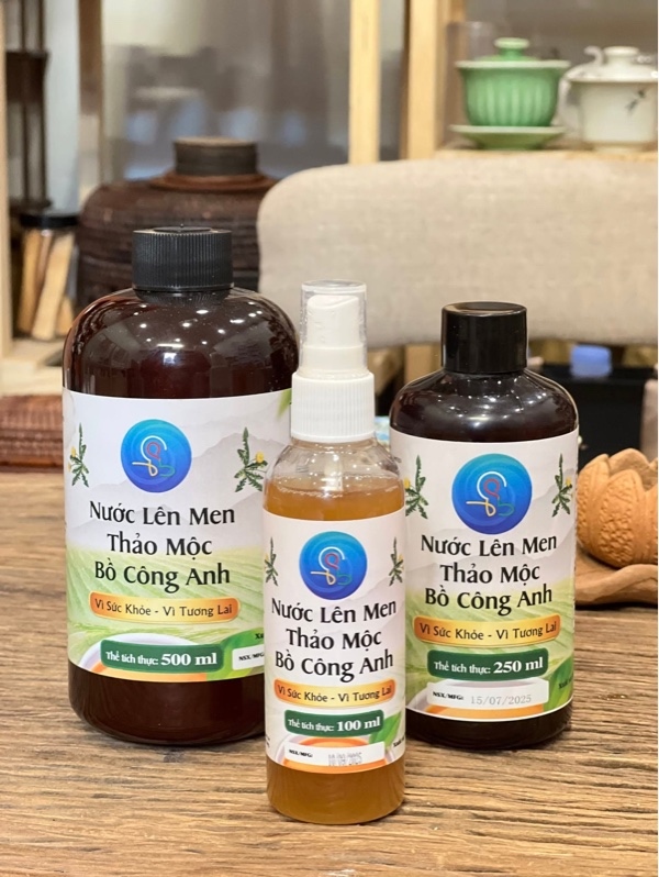 Nước lên men thảo mộc Bồ Công Anh