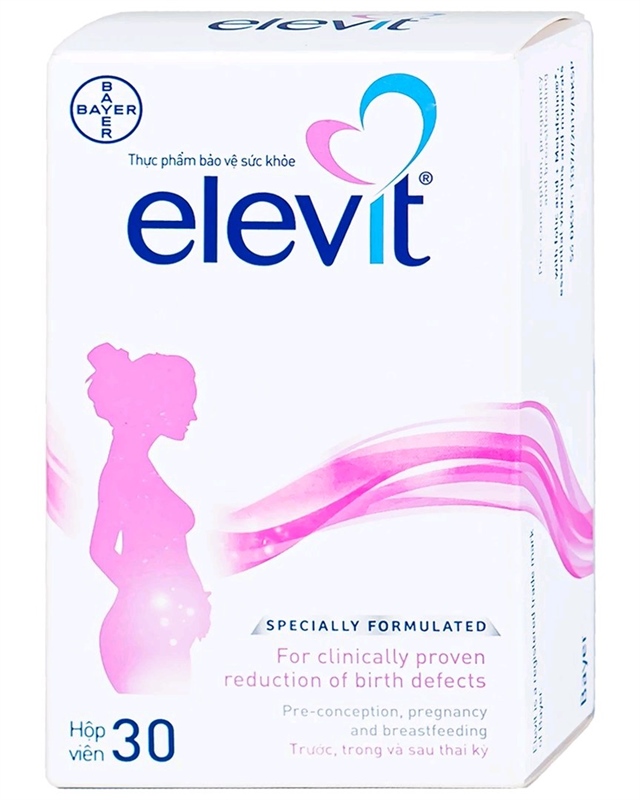 Elevit H/3vỉ x 10viên