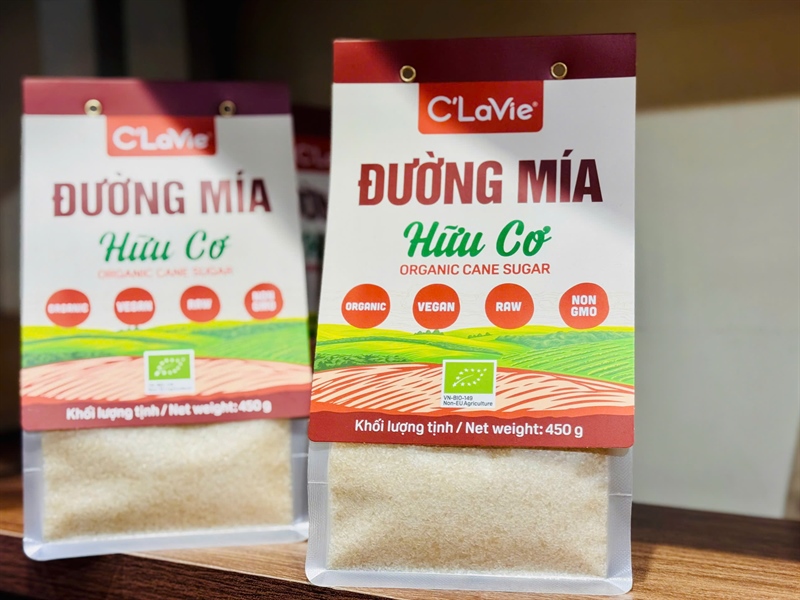 Đường mía hữu cơ C'LaVie 450 g