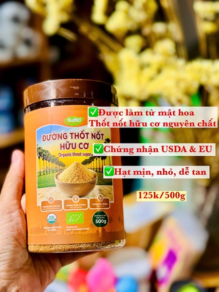 ABO Đường Thốt Nốt Hữu Cơ (500g)