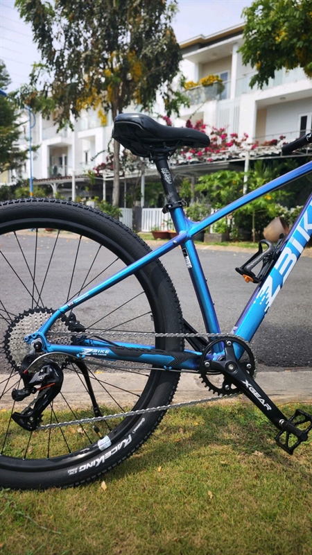 Xe Đạp MTB Zbike Custom Màu Xanh 4D - Xgear (Phan Thị Phương KH8248164)