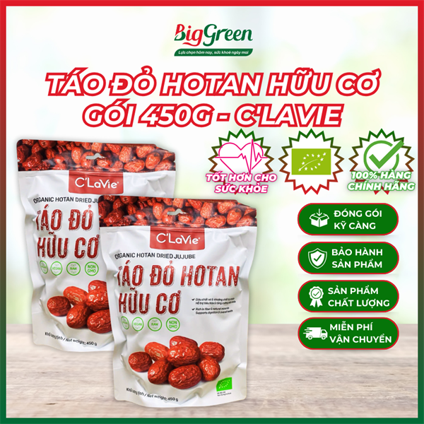 Táo Đỏ Hotan Hữu Cơ 450g - C'LaVie