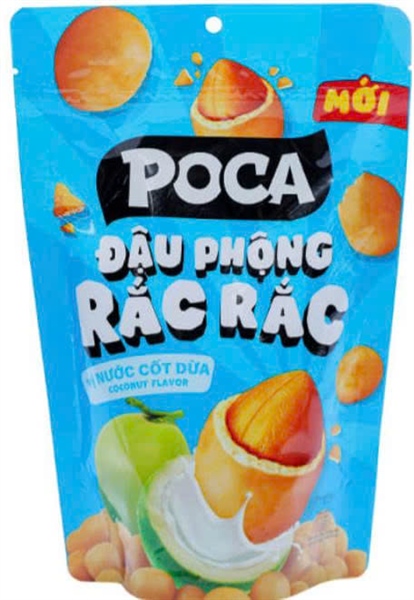 Lays Đậu phộng rắc rắc Poca vị nước cốt dừa 70g