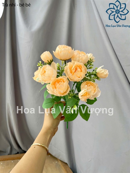Trà nhí - bê bê - Hoa cành ngắn - Hoa Lụa Vân Vượng