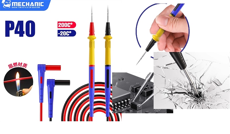 Que đo đồng hồ vạn năng Mechanic P40