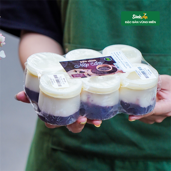 Sữa chua nếp cẩm Handmade