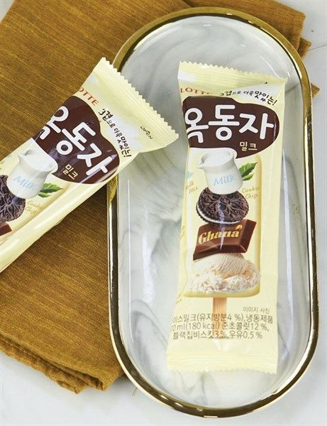 Kem okdongja bar Lotte cây 80ml
