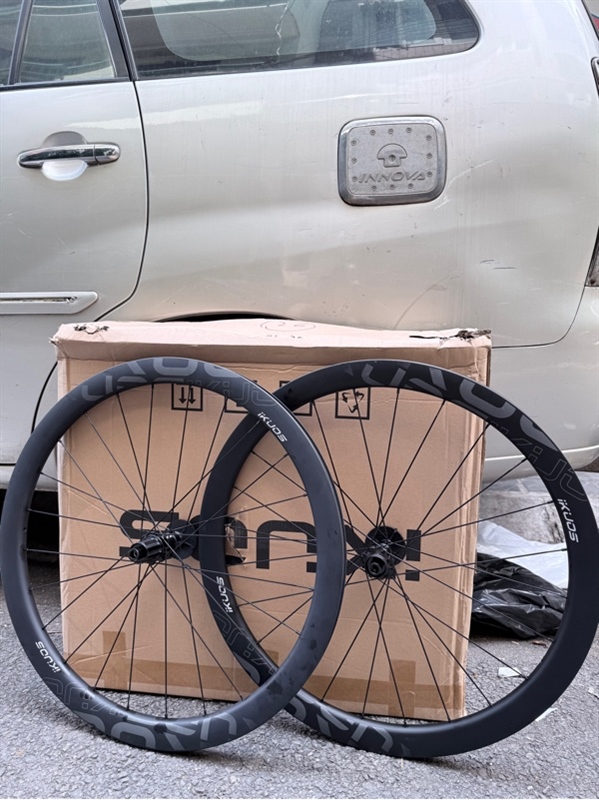 Vành phanh đĩa center Ikuos cối nổ 45mm nan xé gió
