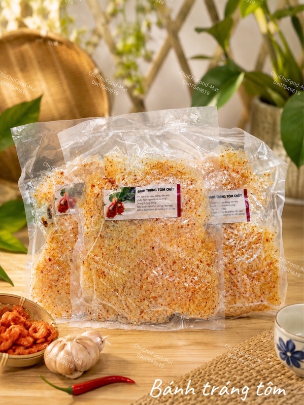 BÁNH TRÁNG TÔM ( HÚT CHÂN KHÔNG)