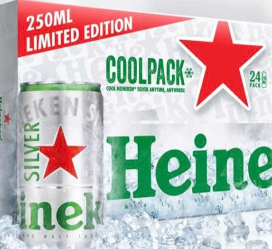 Bia heiniken silver 0 độ 250ml