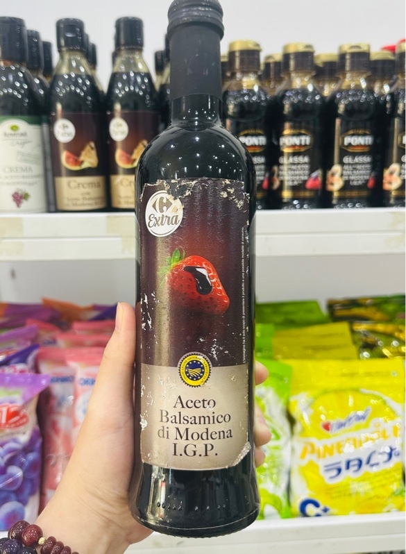 Giấm nước nho Aceto Balsamico Ý 500ml