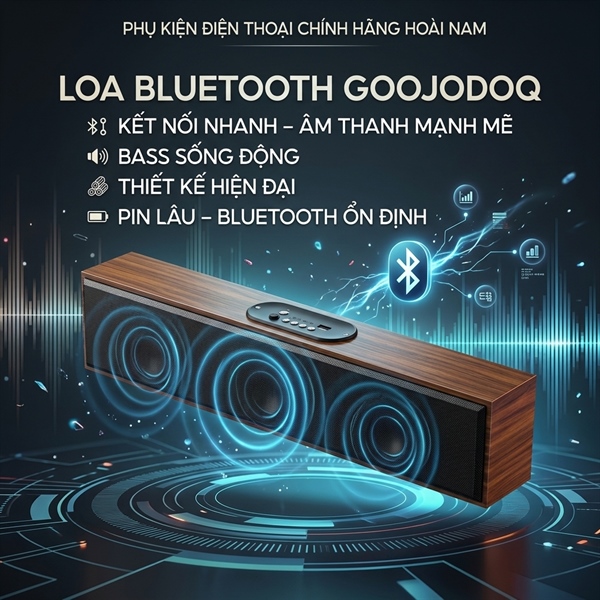 Loa Bluetooth Goojodoq