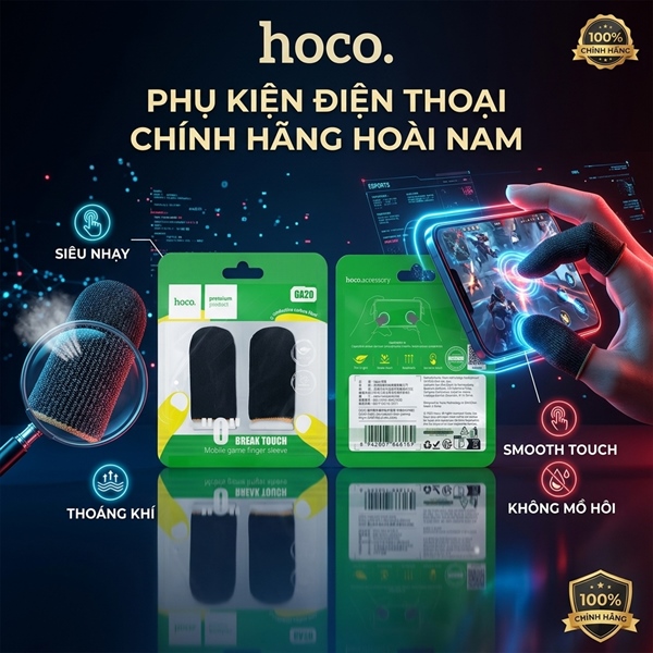 Bao ngón tay chơi game Hoco model : GA20
