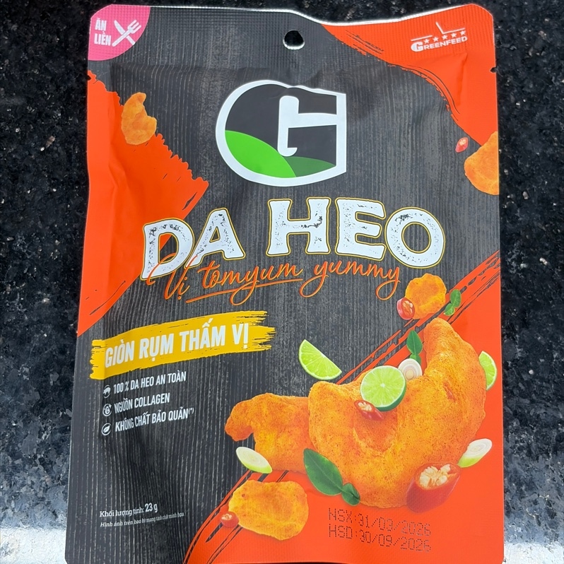 Da heo vị Tomyum g-kitchen 25g