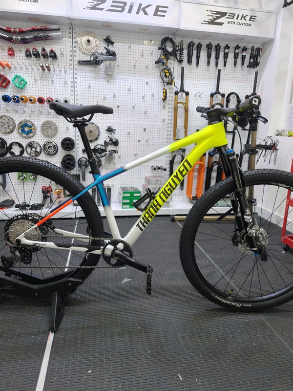 Xe Đạp Carbon Zbike Custom màu Xám Nhám - Full XT (Anh Thành KH8248152)