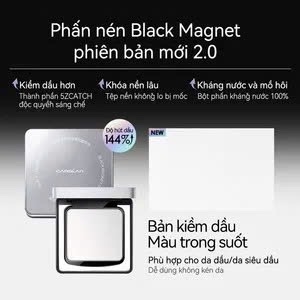 VAT Phấn nén 2.0 carslan - 02 (trong suốt vỏ bạc) - Ảnh 1