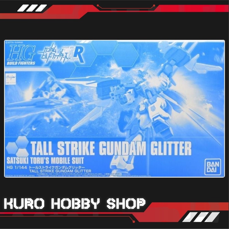Pre-Order P-Bandai HGBF 1/144 Tall Strike Gundam Glitter - Mô hình lắp ráp Bandai