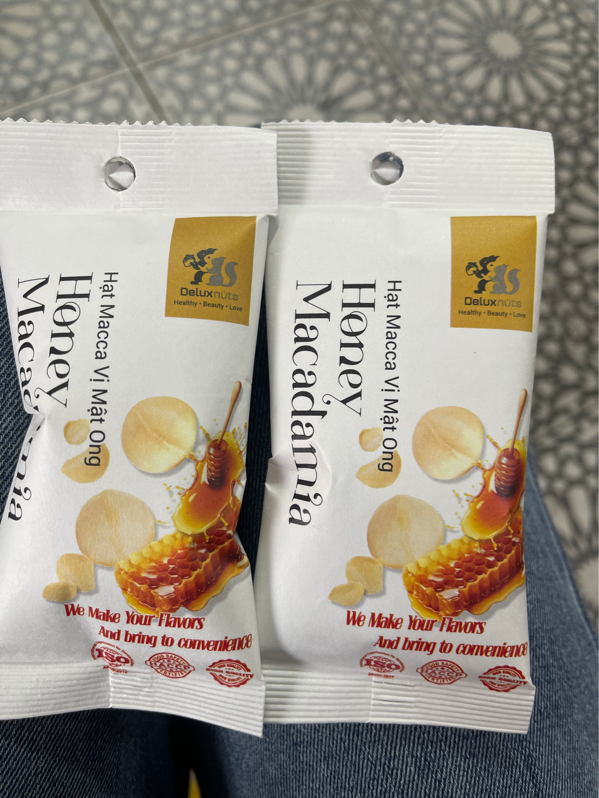 HẠT MACCA VỊ MẬT ONG DELUXNUTS 30g