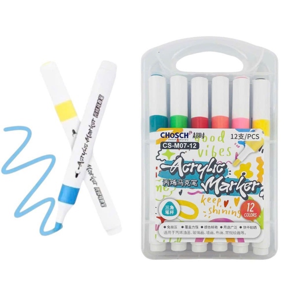 Bút Màu Lông Arcylic Marker Chosch CS-M07