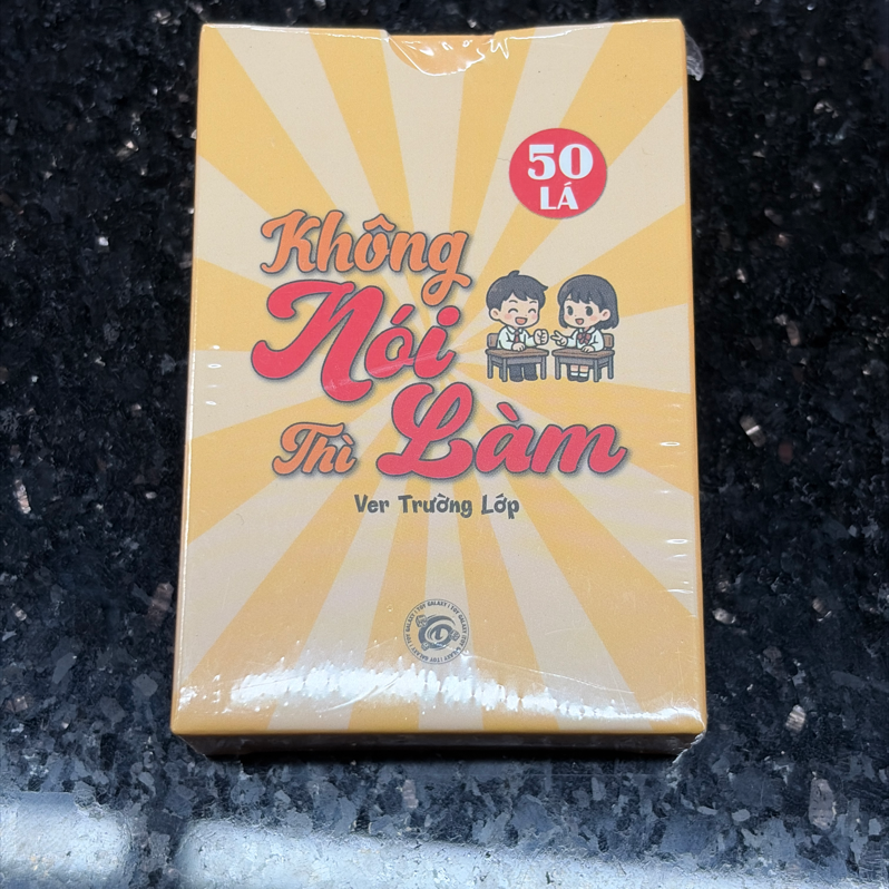 Bộ trò chơi Không Nói Thì Làm
