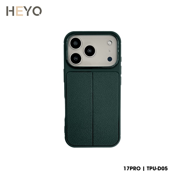 Ốp lưng TPU Da khoét camera | IP 17 Series (Xanh lá)