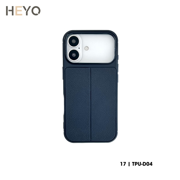 Ốp lưng TPU Da khoét camera | IP 17 Series (Xanh dương)