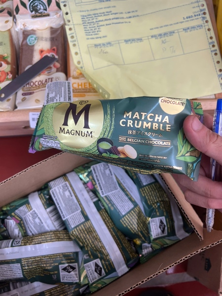 Kem Magnum Matcha crumble 80ml