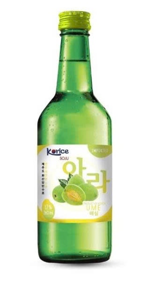 Rượu Korice Hương mơ 360ml