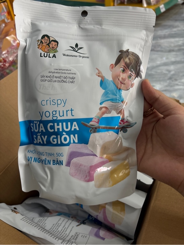 Sữa chua sấy giòn Wakamono