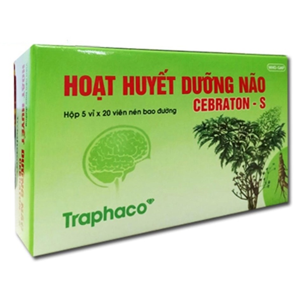 HOẠT HUYẾT DƯỠNG NÃO CEBRATON - S