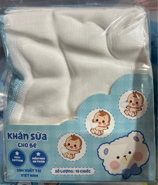 Khăn sữa Nibbie 3 lớp 30x36cm 900026