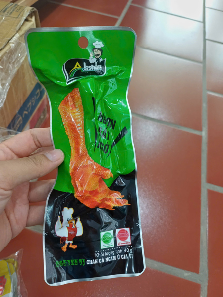 Chân gà Alishan nguyên vị 40g