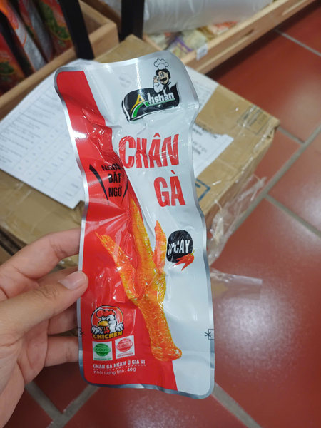 Chân gà ngâm ủ gia vị cay 40g