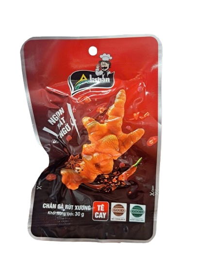 Chân gà rút xương tê cay 30g