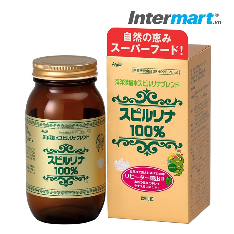 Thực phẩm bảo vệ sức khỏe Deep Ocean Water Spirulina Blend